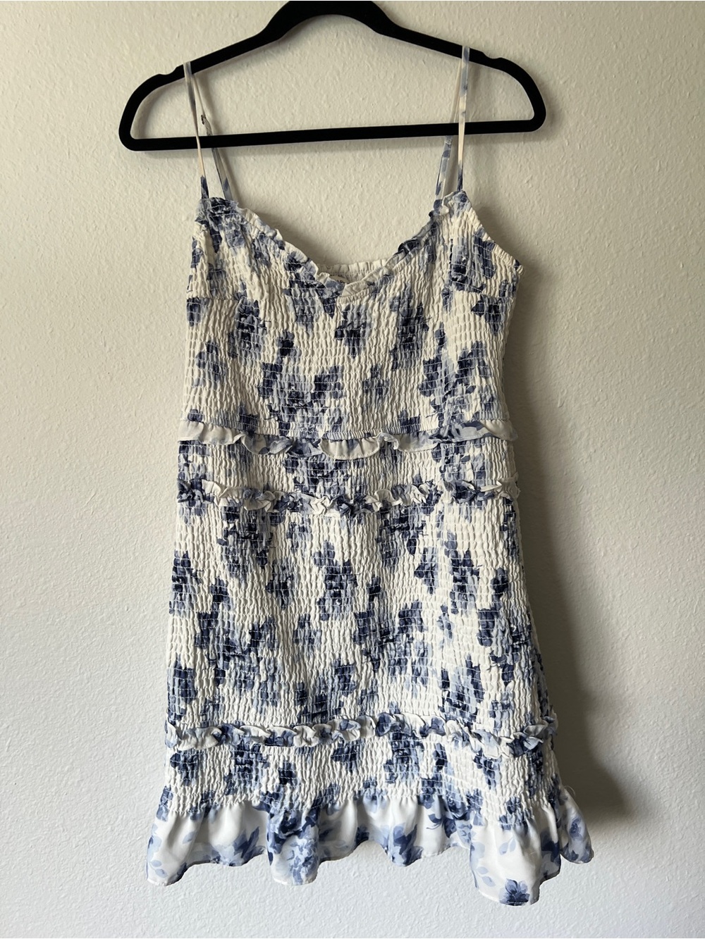 Abercrombie and Fitch Smocked Floral Dress Size XL - Picture 4 of 4